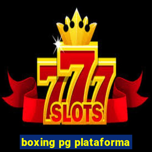 boxing pg plataforma